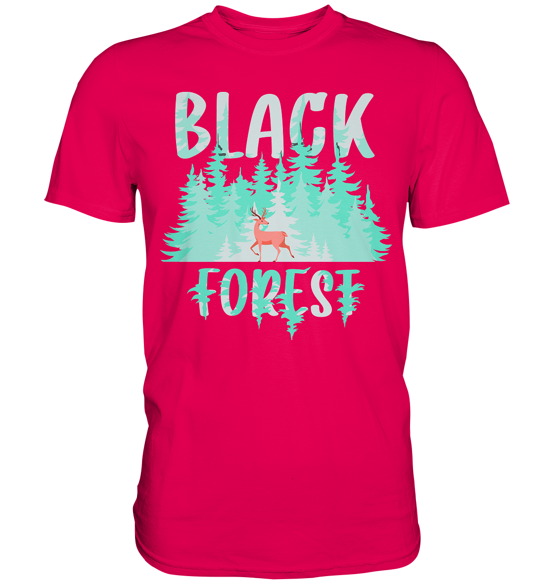 Black In The Forest | Unisex Premium T-Shirt