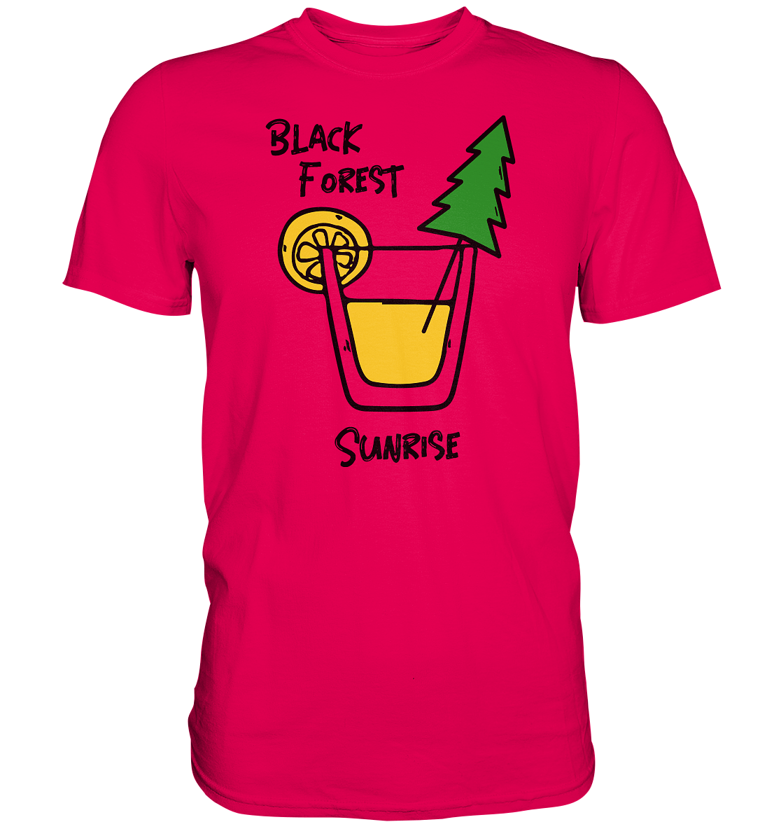 Black Forest Sunrise | Unisex Premium T-Shirt