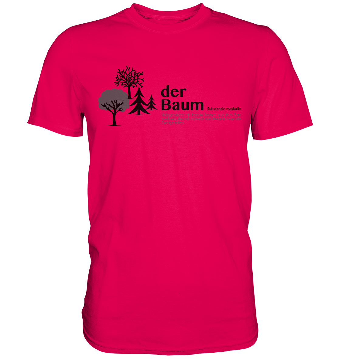 der Baum | Unisex Premium T-Shirt