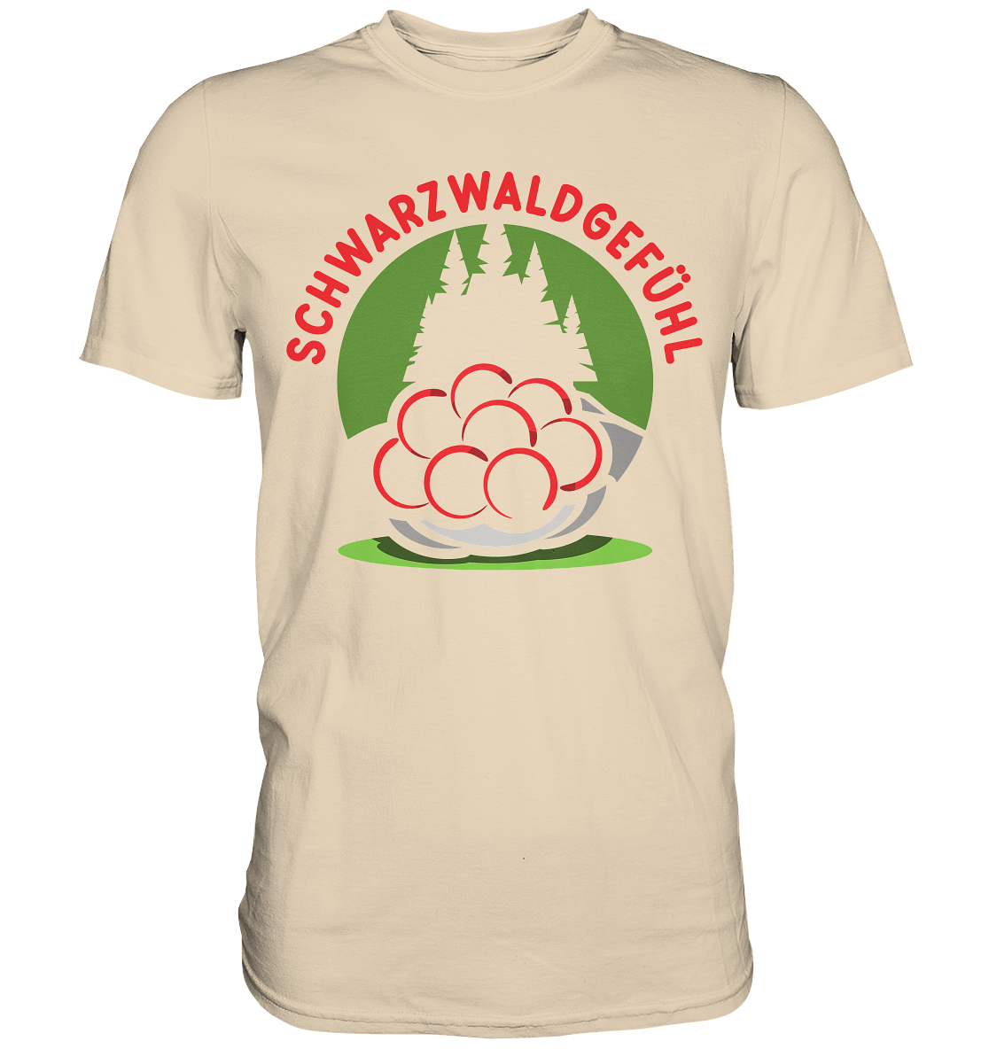 Schwarzwaldgefühl | Unisex Premium T-Shirt