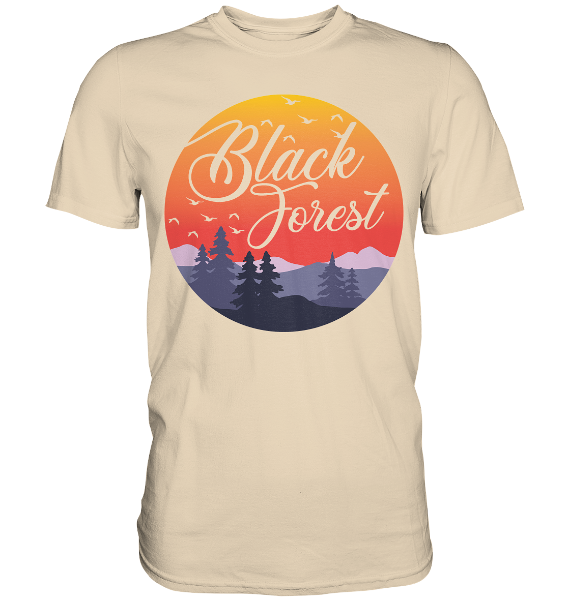 Black Forest Sunset | Unisex Premium T-Shirt