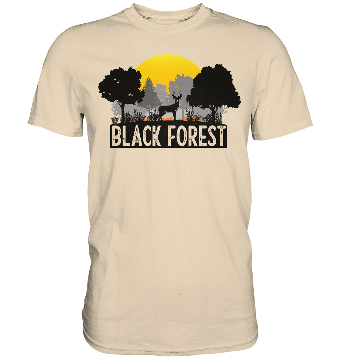 Black Forest Hirsch | Organic T-Shirt