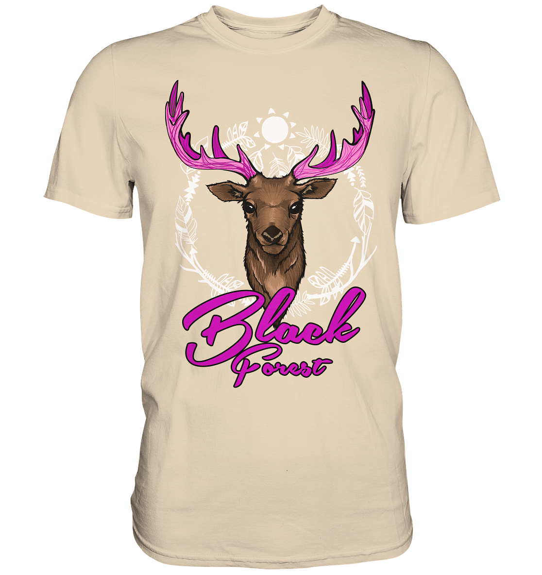 Black Forest Hirsch | Organic T-Shirt