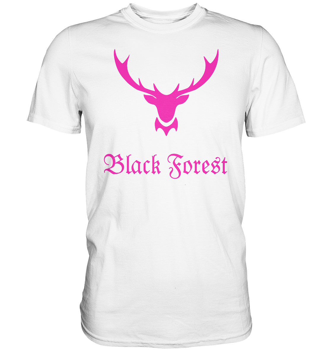 Black Forest Hirschgeweih | Unisex Premium T-Shirt