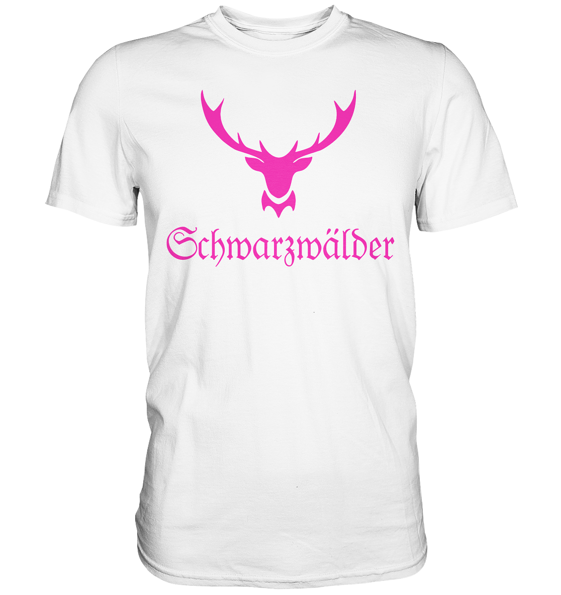 Schwarzwälder Hirschgeweih | Organic T-Shirt
