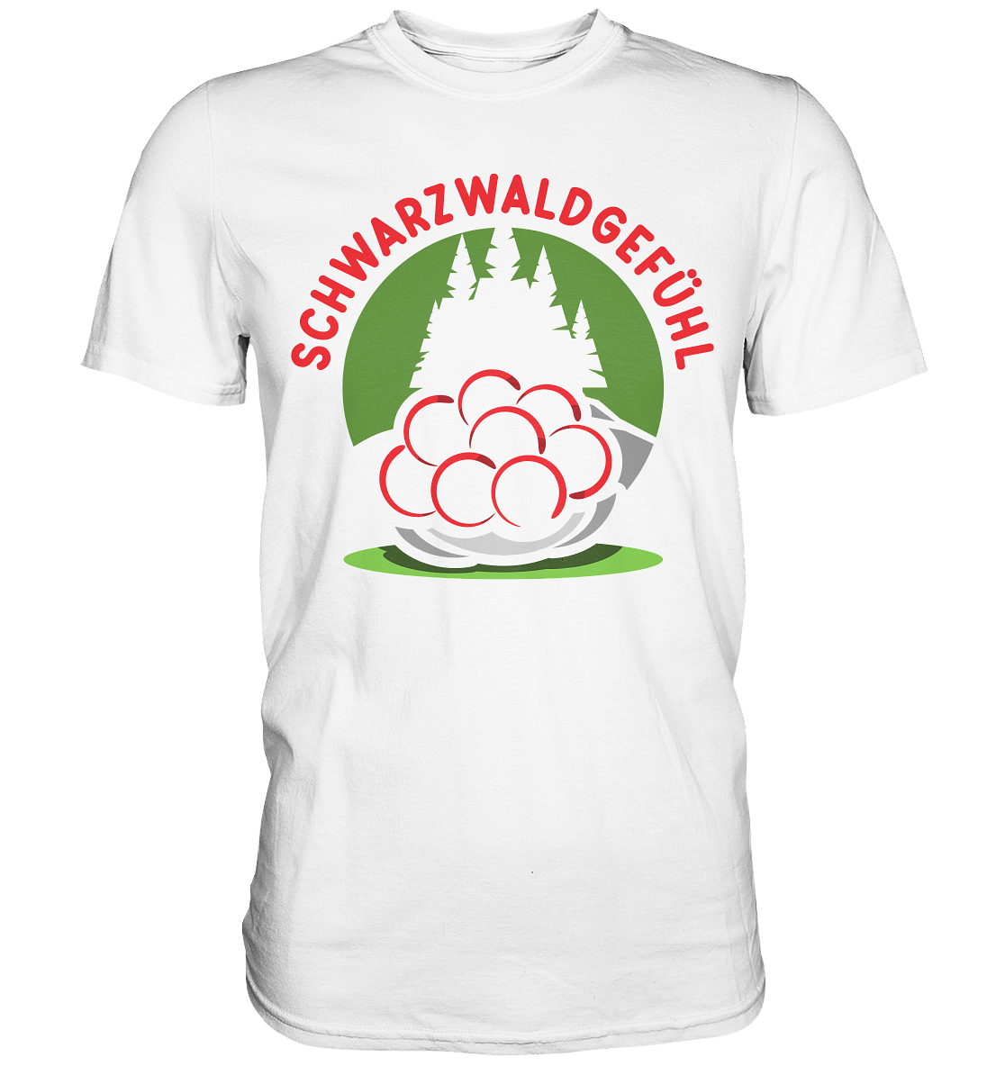 Schwarzwaldgefühl | Unisex Premium T-Shirt