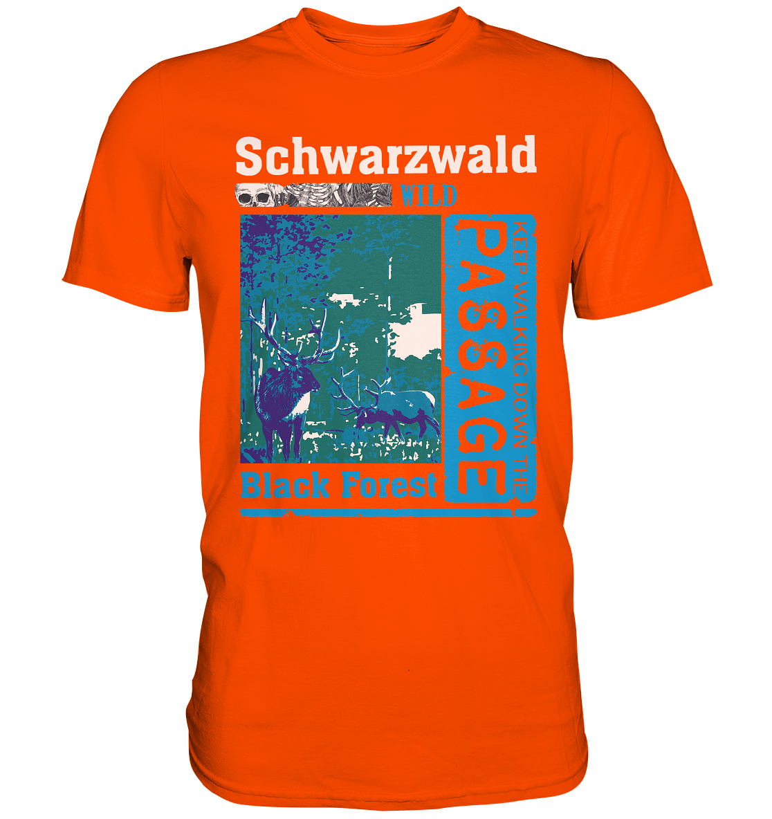 Schwarzwald Wild Passage | Unisex Premium T-Shirt