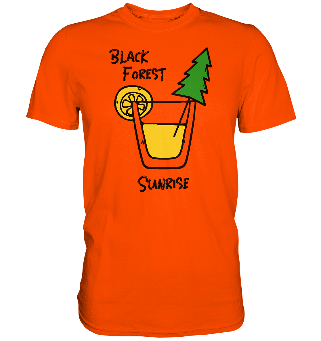 Black Forest Sunrise | Unisex Premium T-Shirt