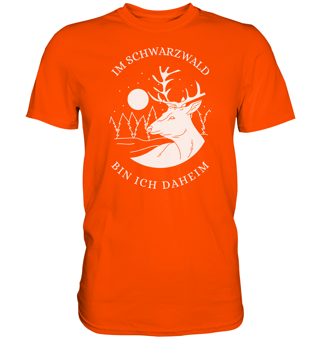 Schwarzwald Hirsch | Organic T-Shirt