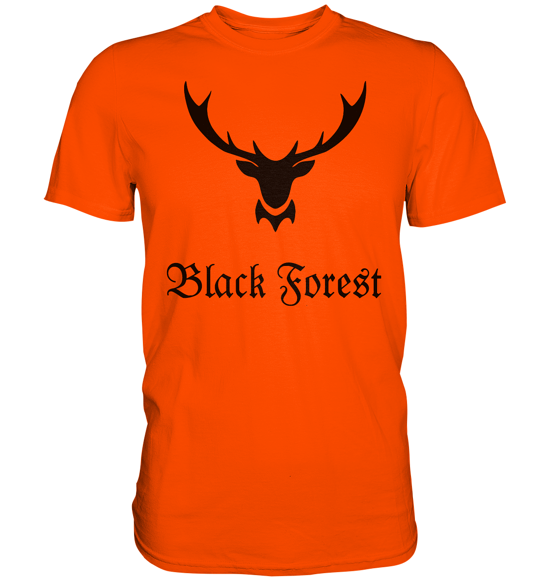 Black Forest Hirschgeweih | Unisex Premium T-Shirt