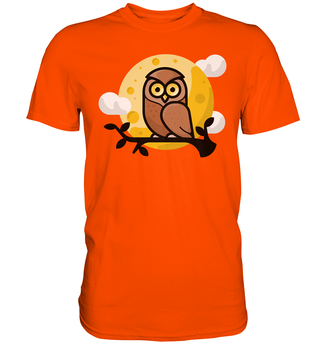 Eule der Nacht | Unisex Premium T-Shirt