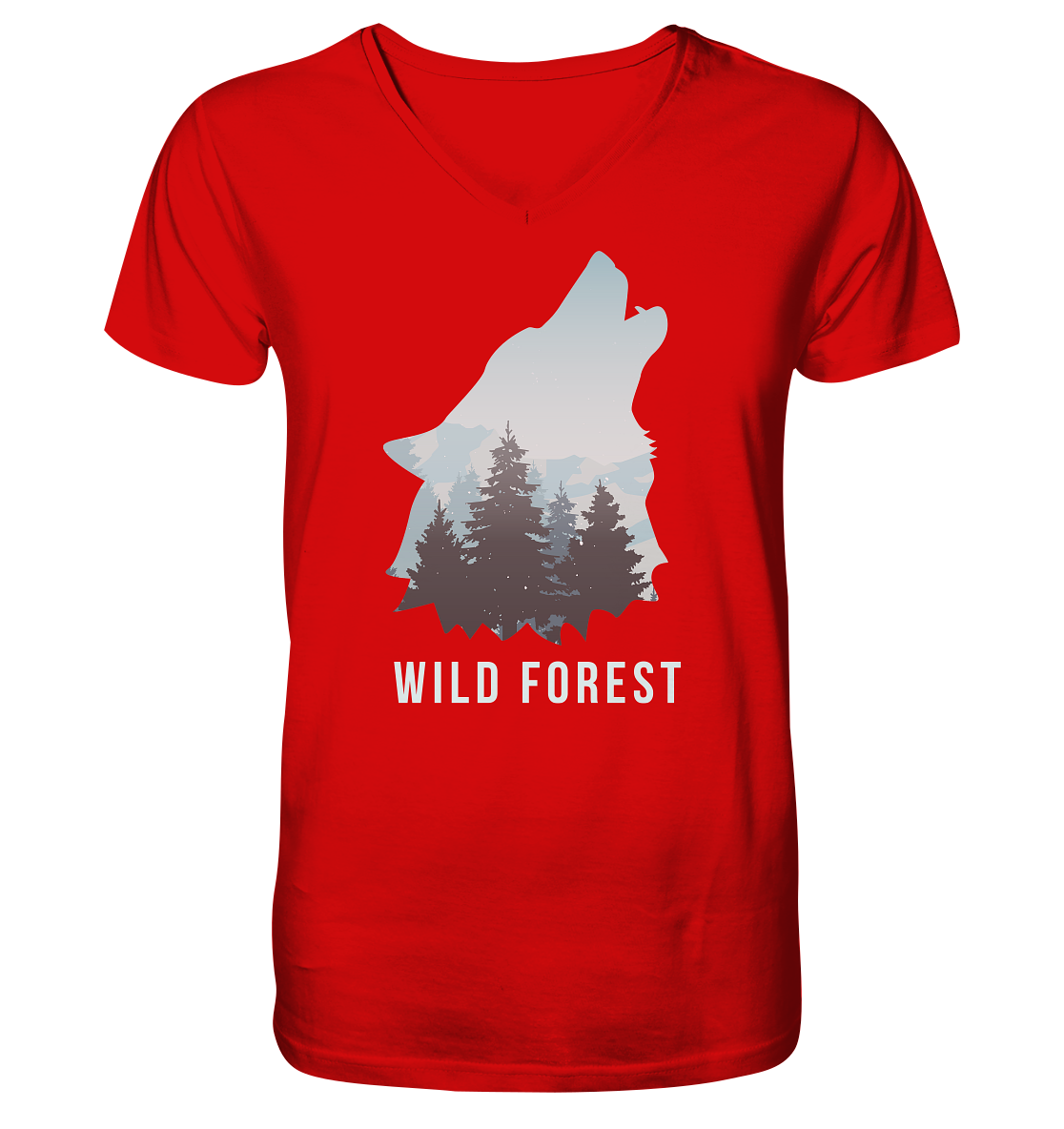 Wild Forest | - V-Neck Shirt