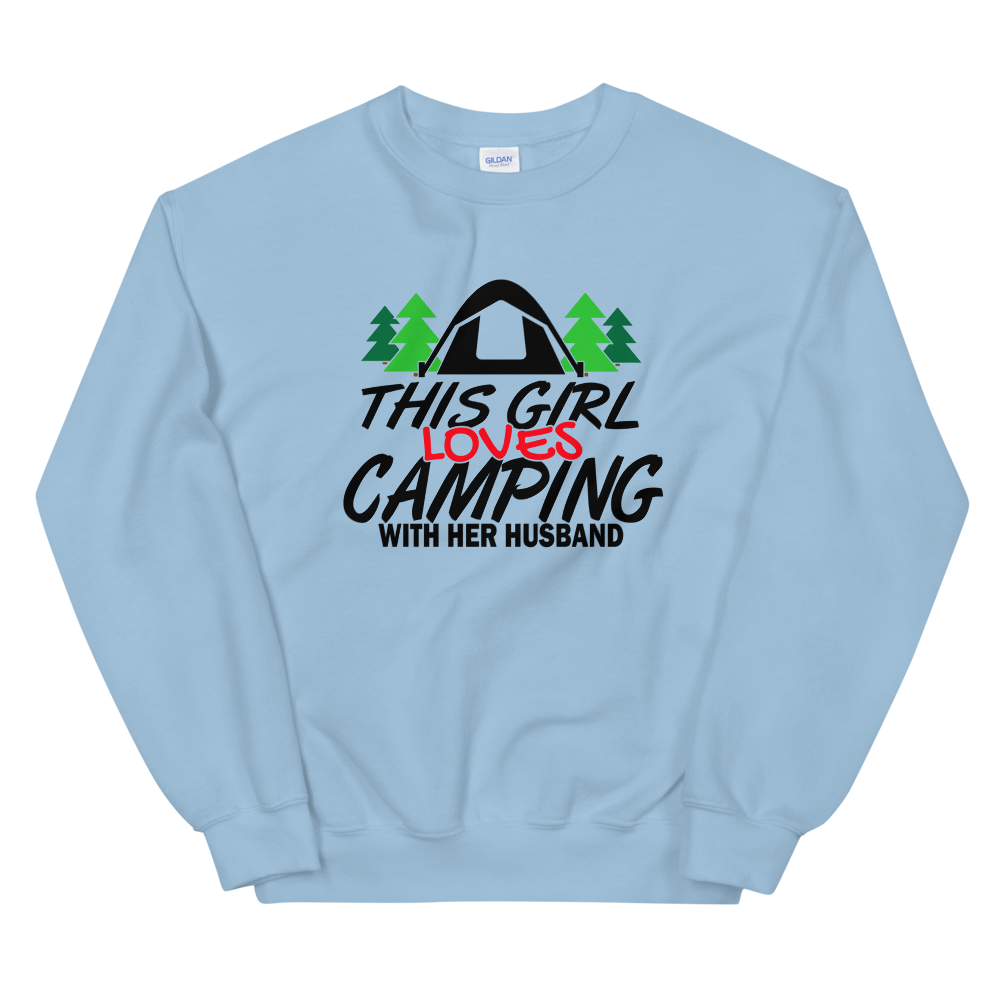 This Girl Loves Camping | Organic Sweatshirt