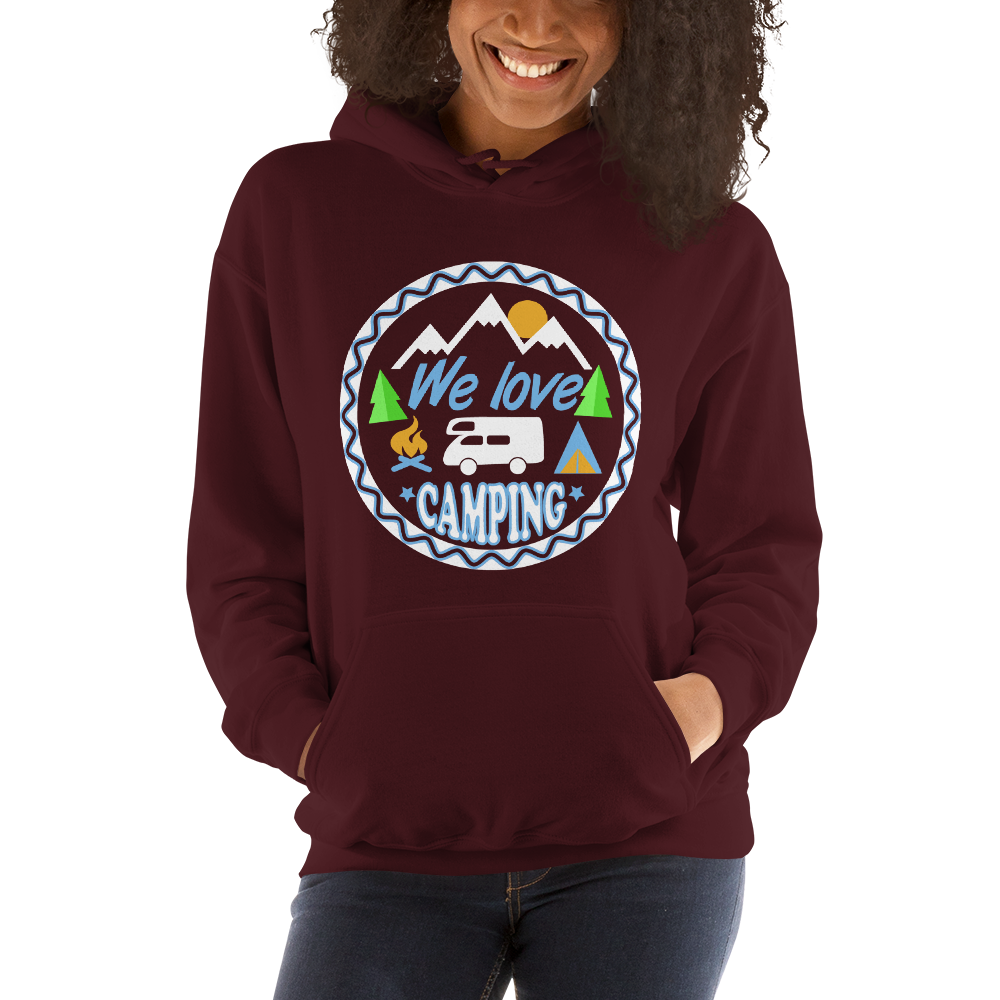 We Love Camping | Organic Hoodie