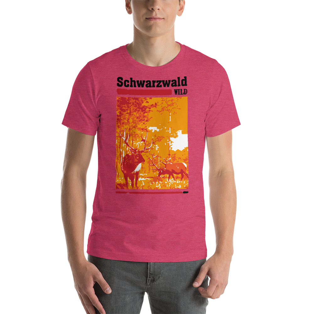 Schwarzwald Wild Hirsch | Unisex T-Shirt