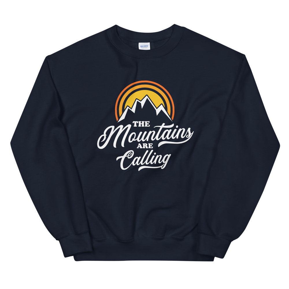 Mountains Are Calling | Organic Sweatshirt