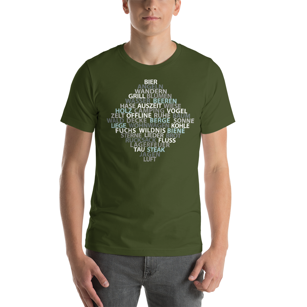 Wortsalat der Natur | Unisex-T-Shirt