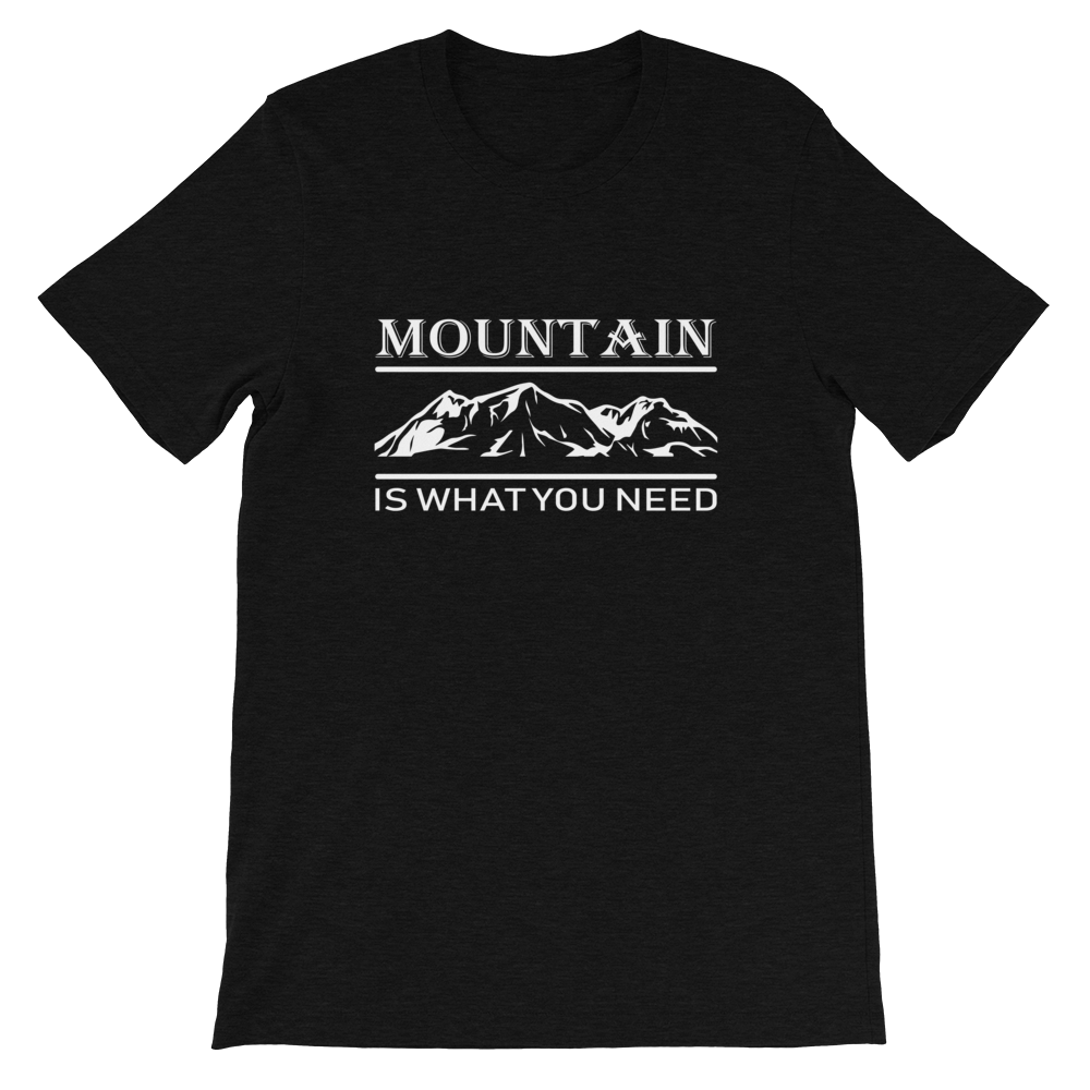 Mountain is what you need | Organic T-Shirt