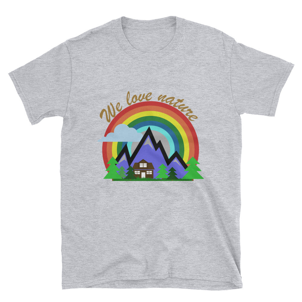 Unisex-T-Shirt - We love nature