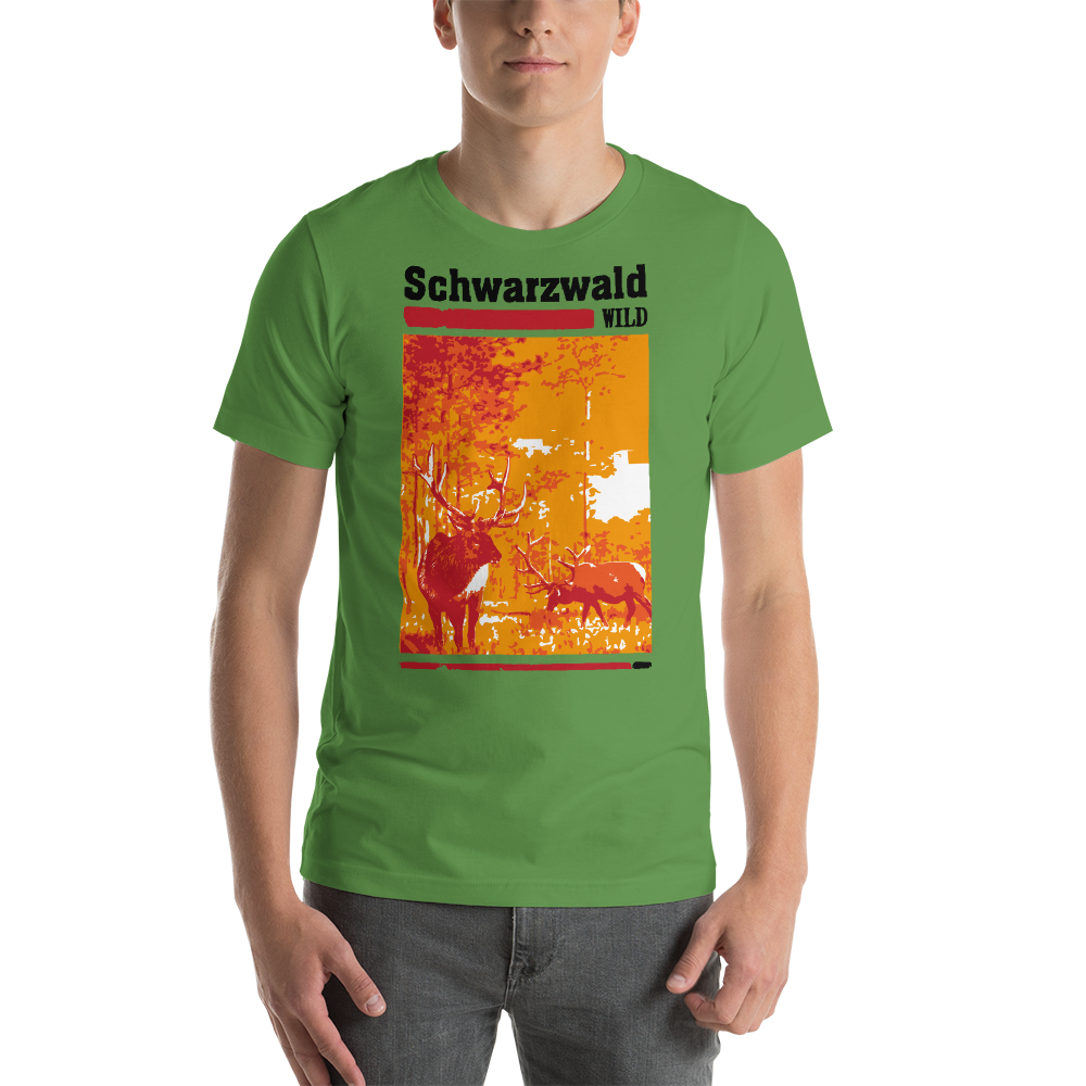 Schwarzwald Wild Hirsch | Unisex T-Shirt
