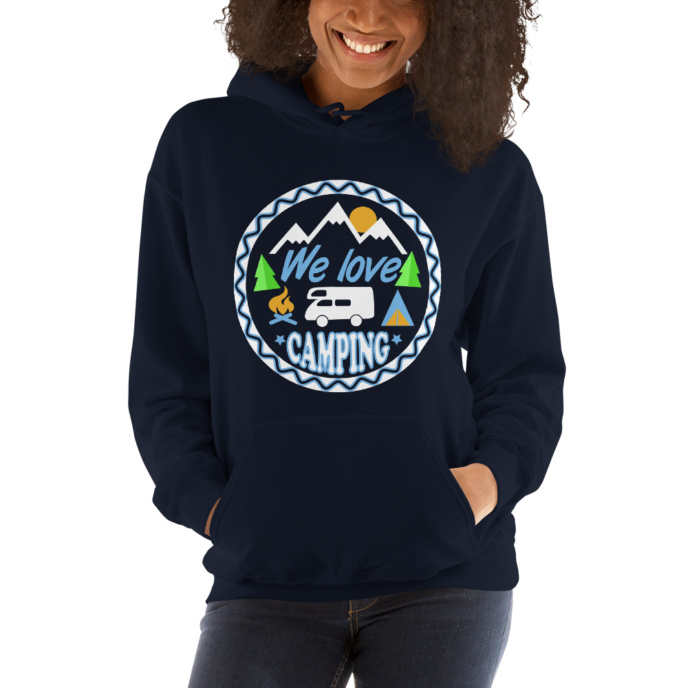 We Love Camping | Organic Hoodie
