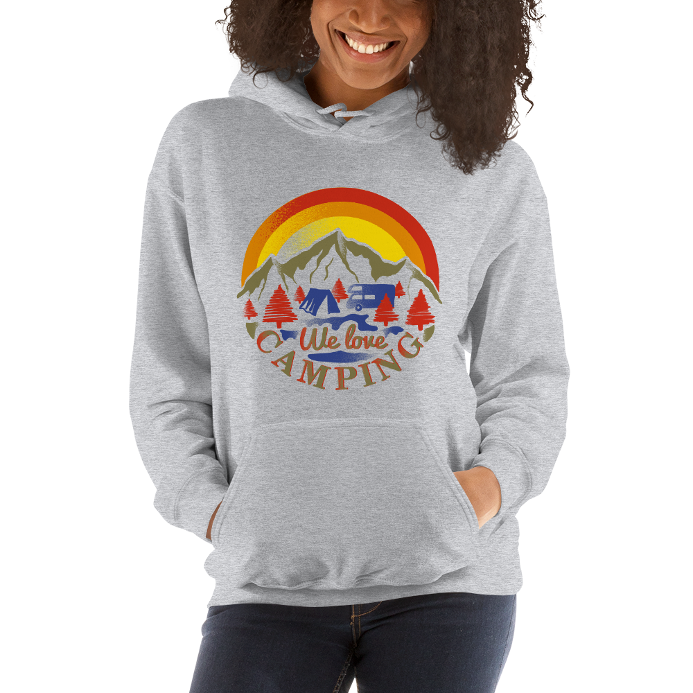 We Love Camping | Organic Hoodie