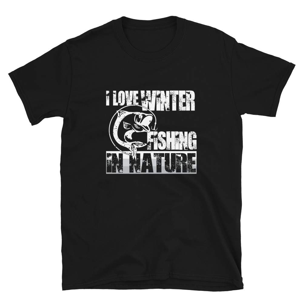 Winter Fishing | Organic T-Shirt