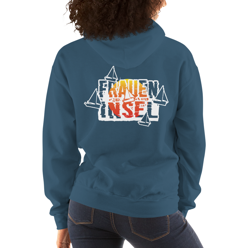 Fraueninsel Chiemsee | Organic Hoodie Rückendruck