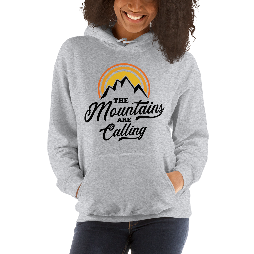 Mountains Are Calling | Organic Hoodie