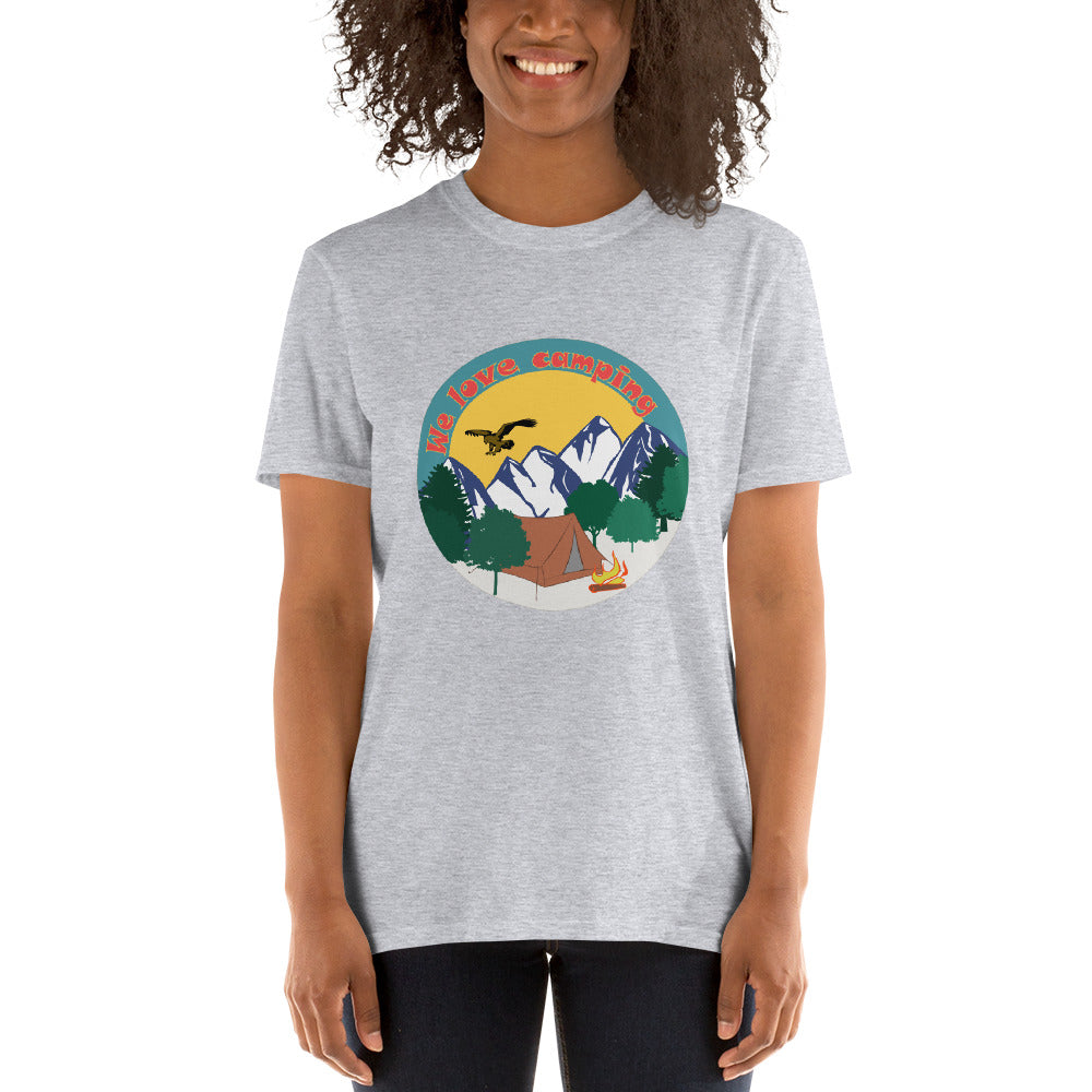 Unisex-T-Shirt - We love camping