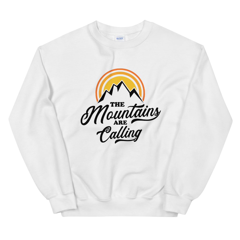 Mountains Are Calling | Organic Sweatshirt