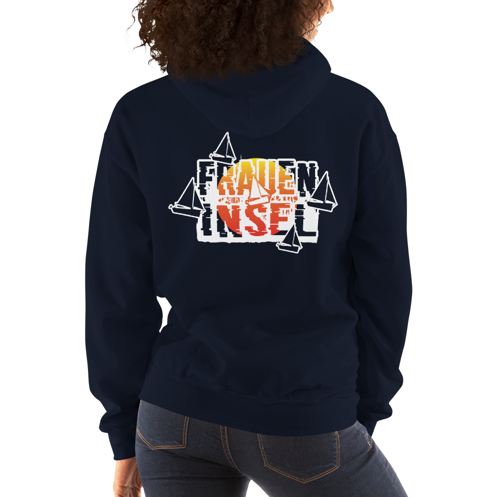 Fraueninsel Chiemsee | Organic Hoodie Rückendruck