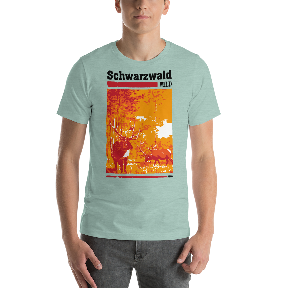 Schwarzwald Wild Hirsch | Unisex T-Shirt