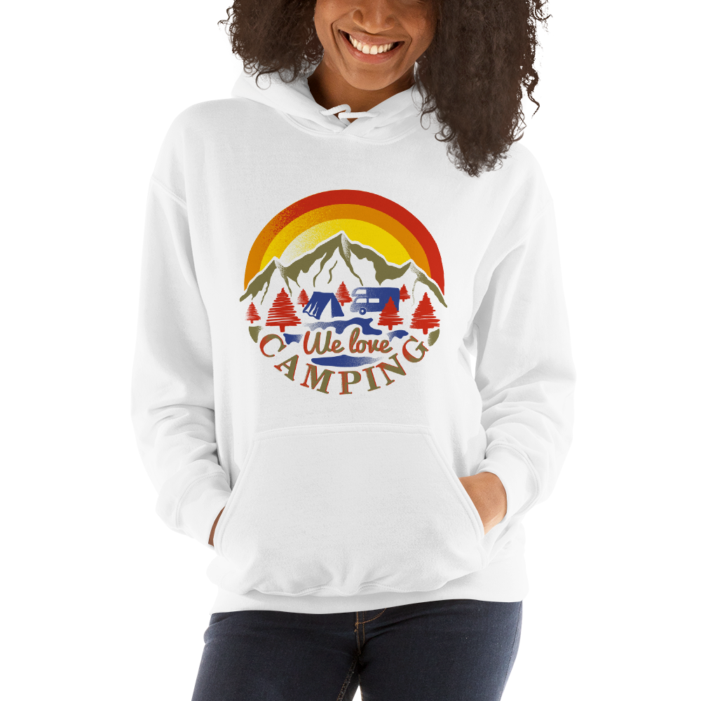 We Love Camping | Organic Hoodie