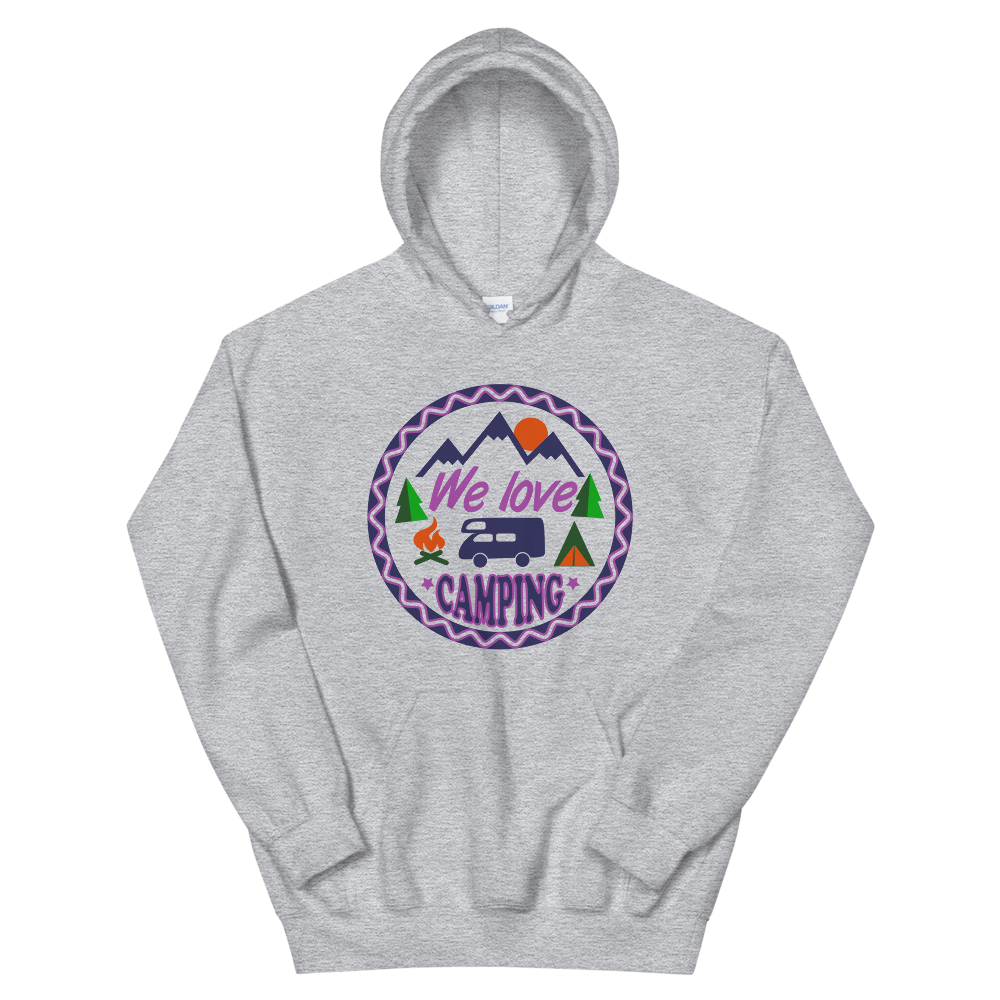 We Love Camping | Organic Hoodie