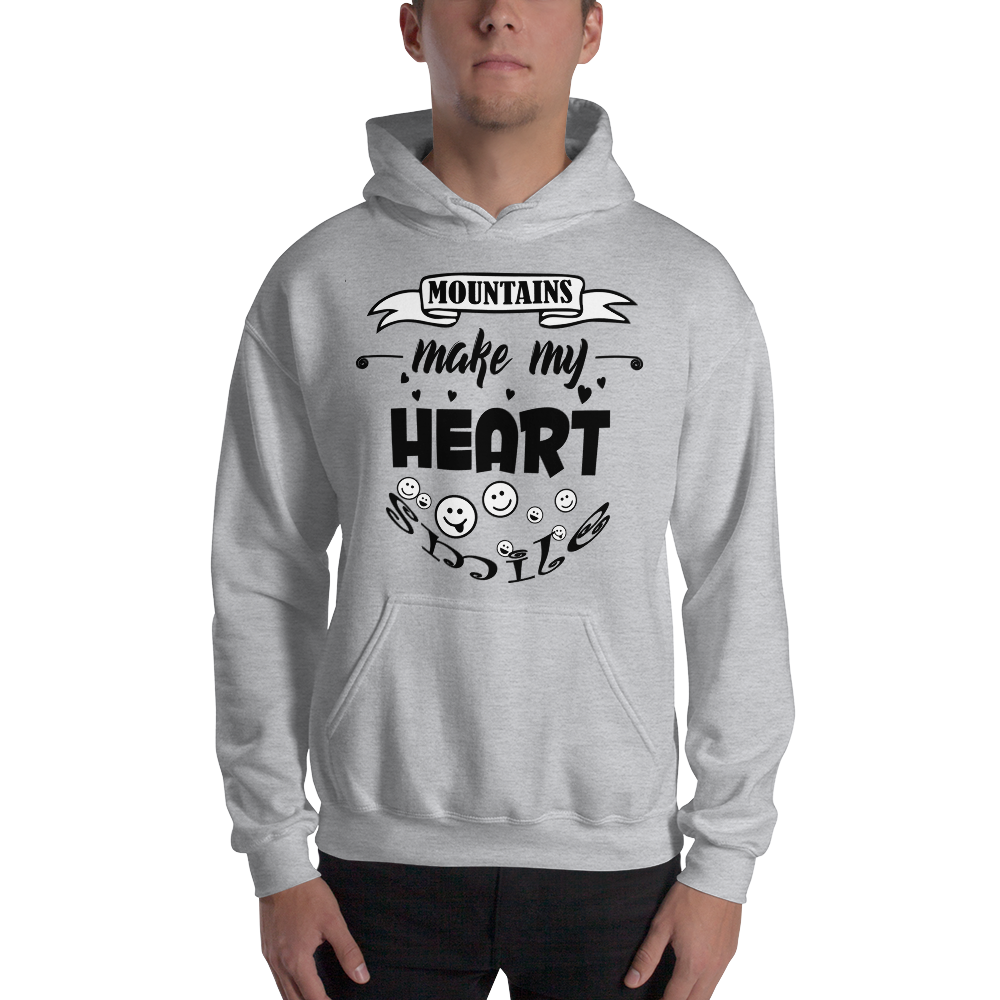 MOUNTAINS make my heart SMILE | Unisex Hoodie