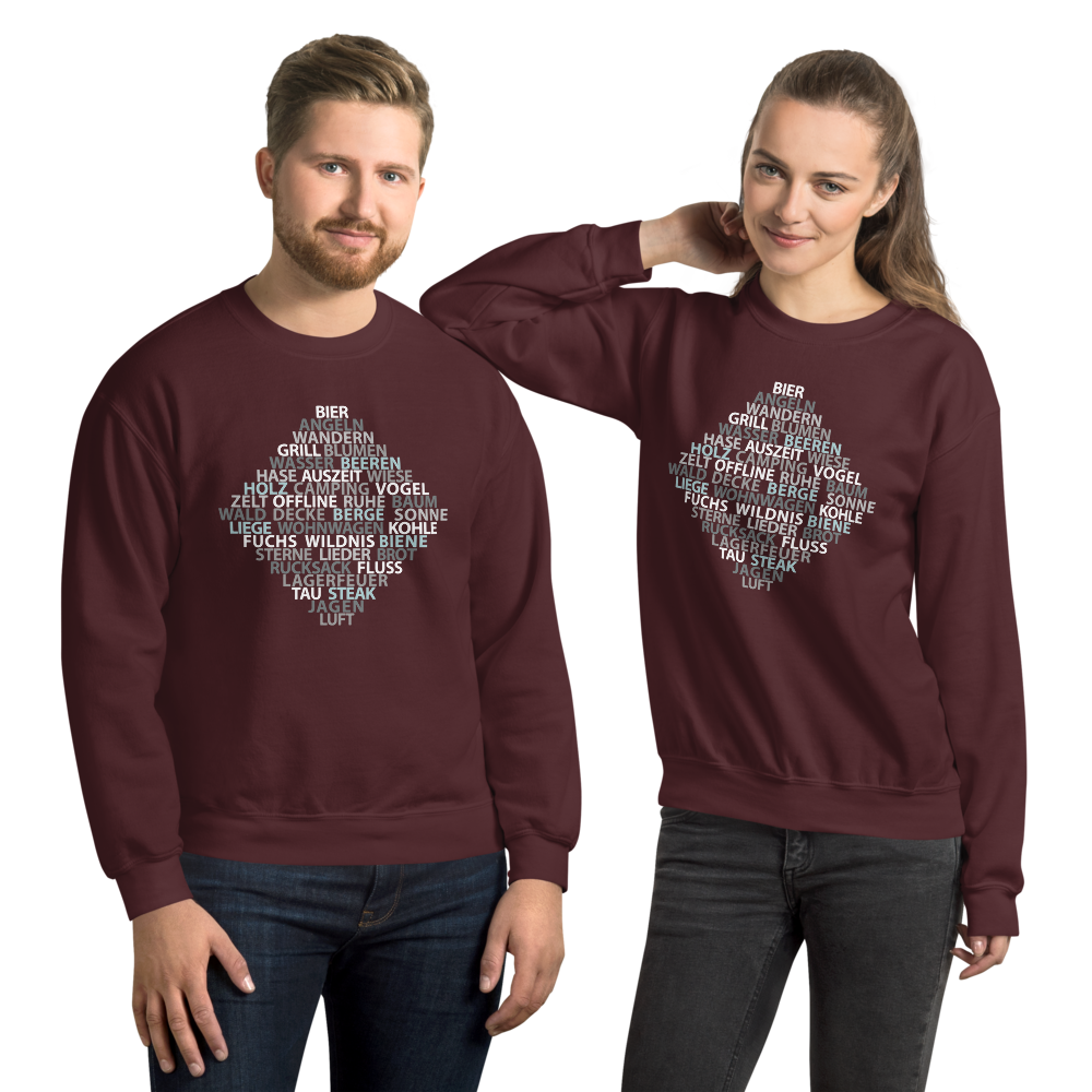 Wortsalat der Natur | Unisex Sweatshirt