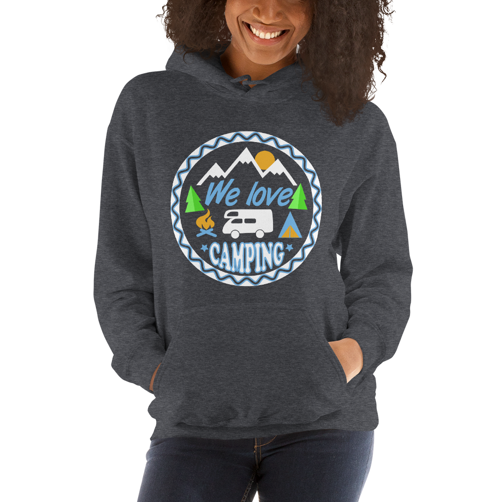 We Love Camping | Organic Hoodie