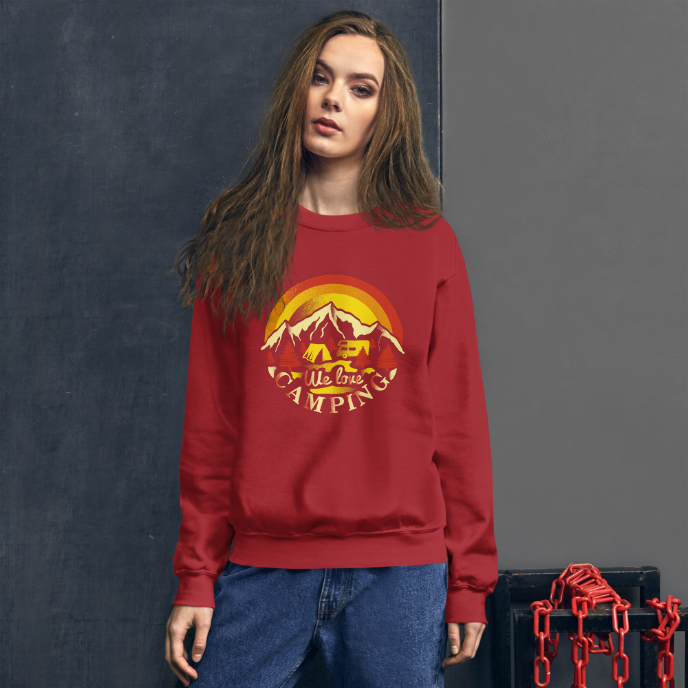 We Love Camping | Unisex-Sweatshirt