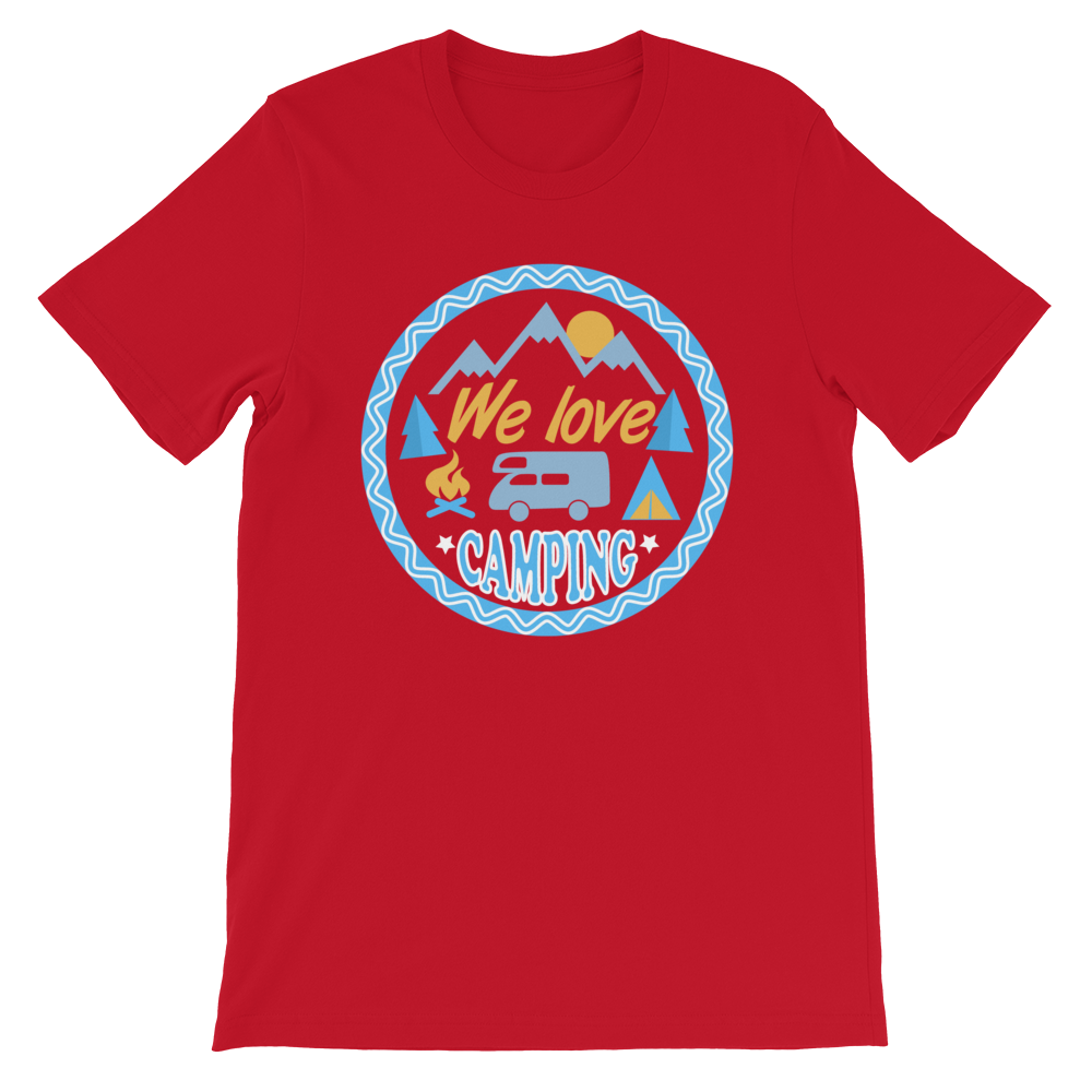 WE LOVE CAMPING | Unisex T-Shirt