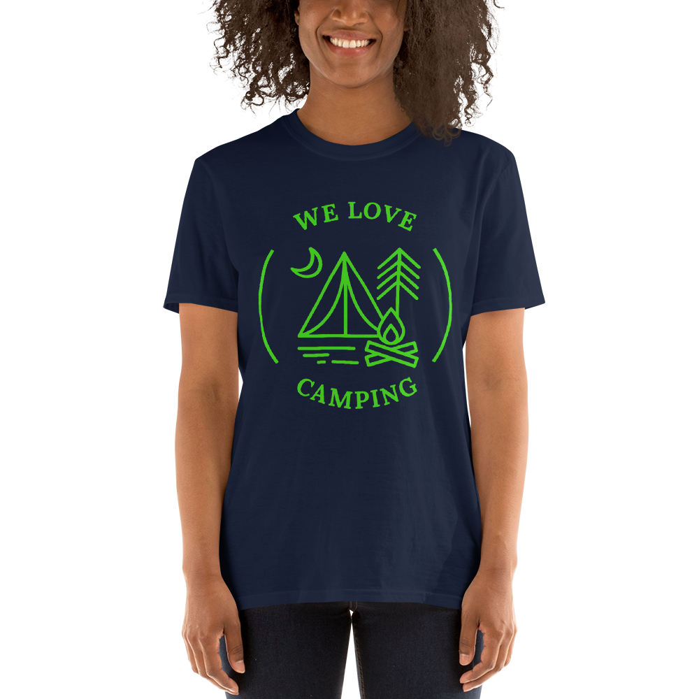 Unisex-T-Shirt - We love camping