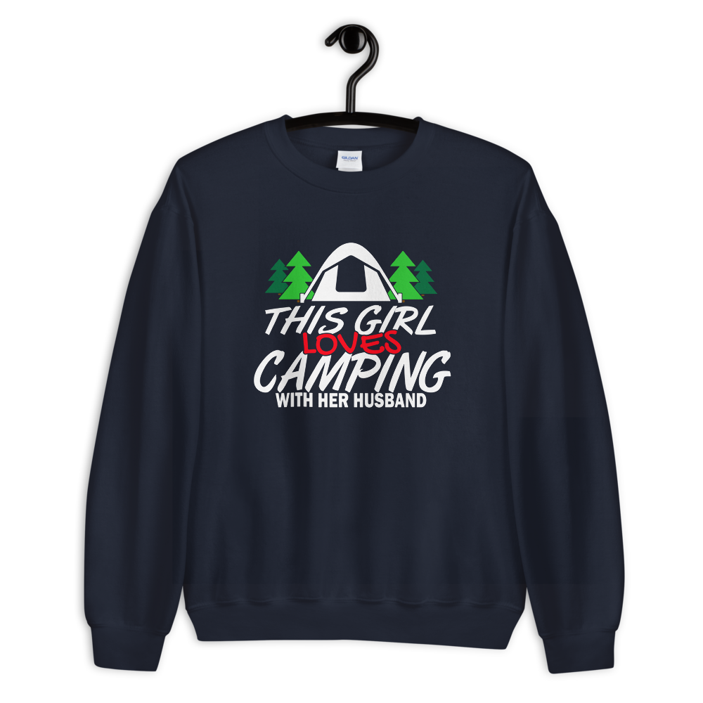 This Girl Loves Camping | Organic Sweatshirt