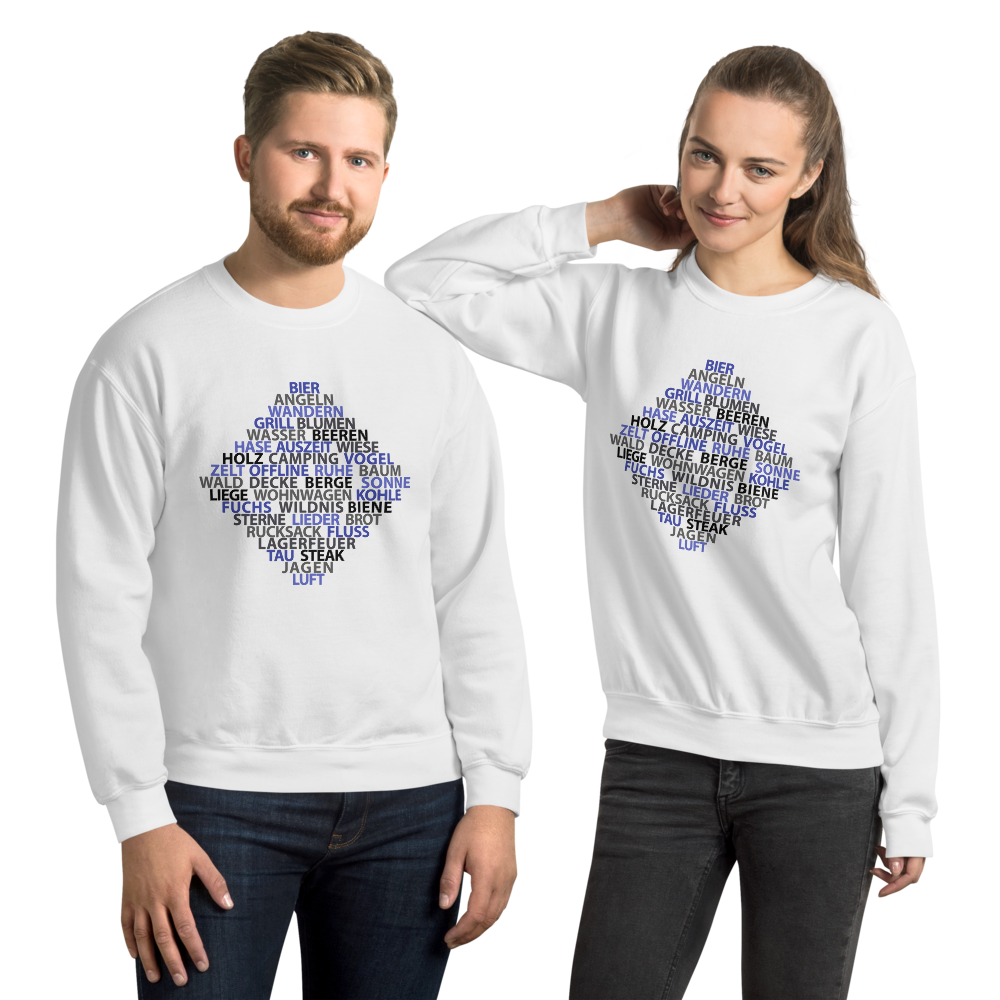 Wortsalat der Natur | Unisex Sweatshirt