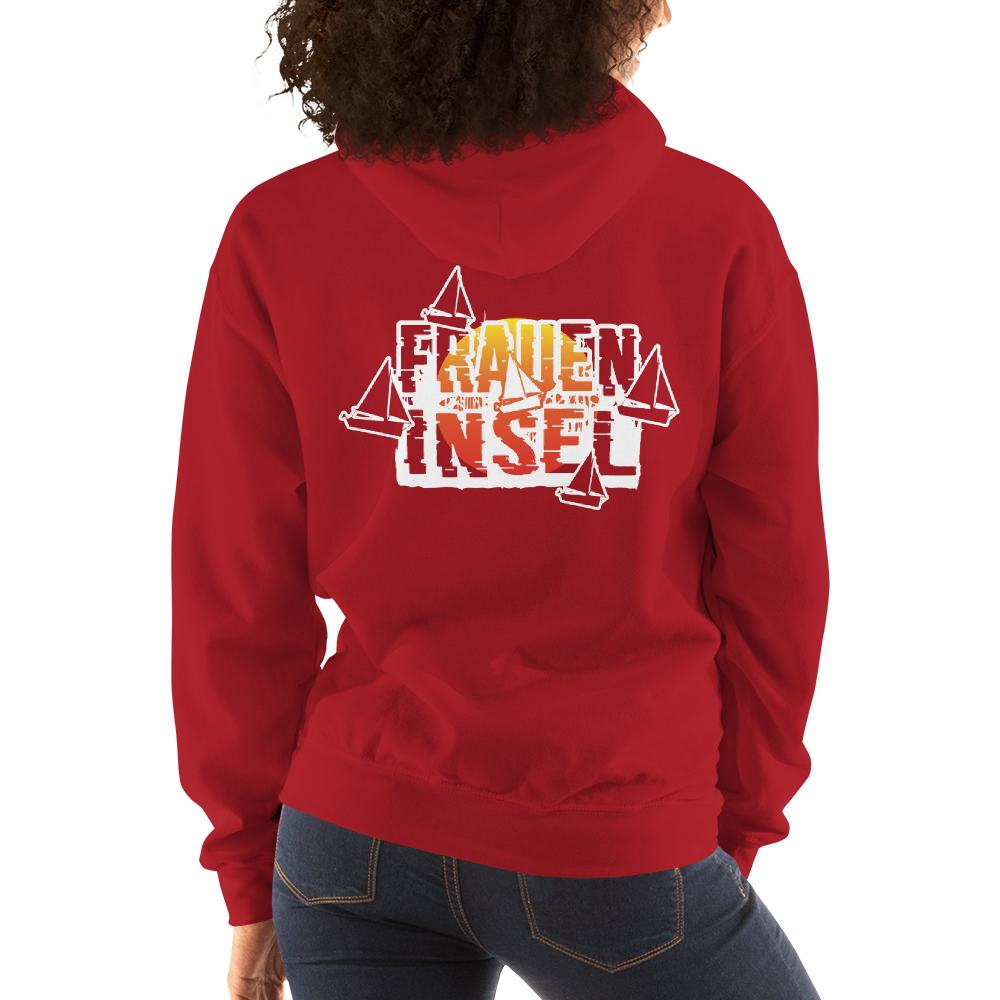 Fraueninsel Chiemsee | Organic Hoodie Rückendruck