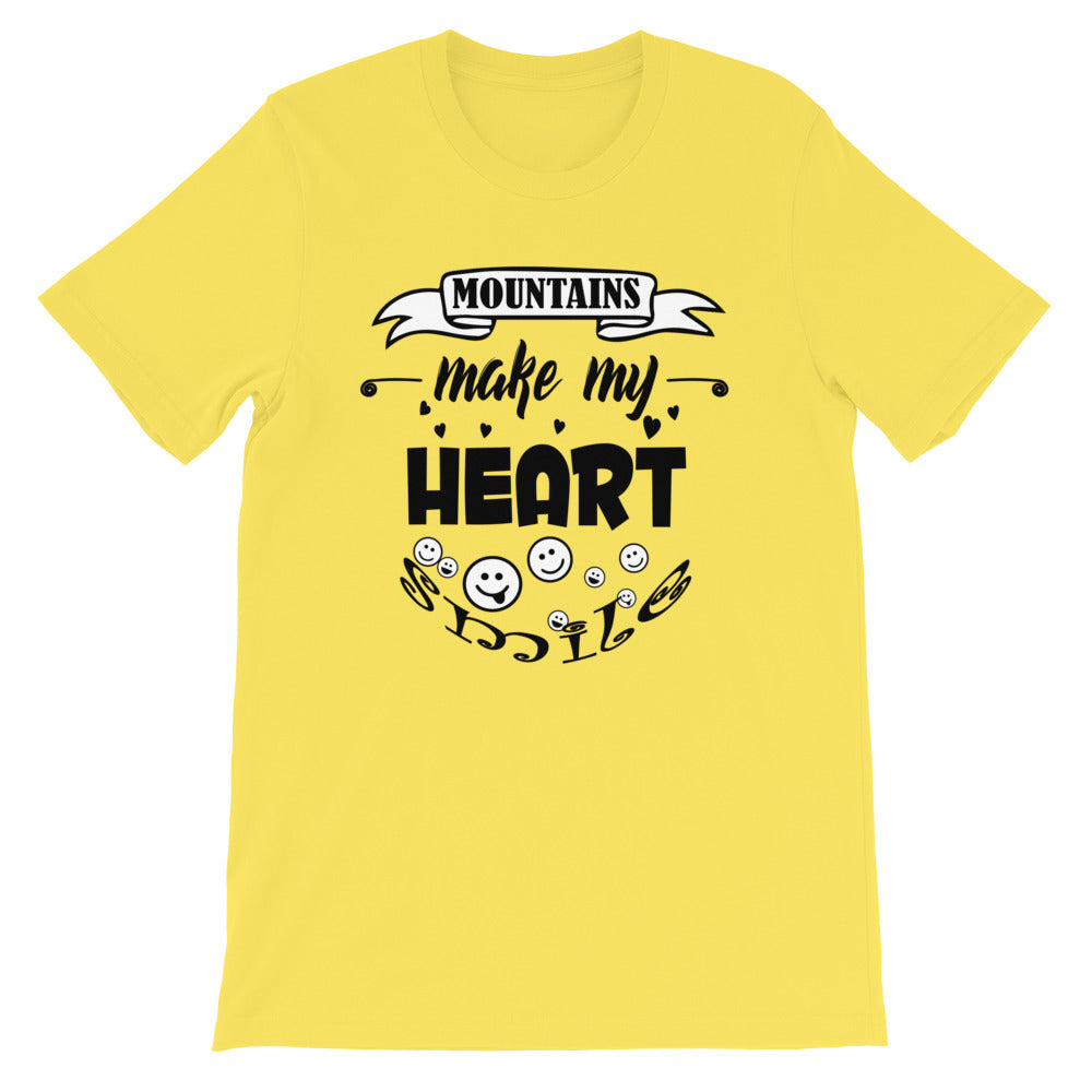 Mountains make my heart smile | Unisex T-Shirt