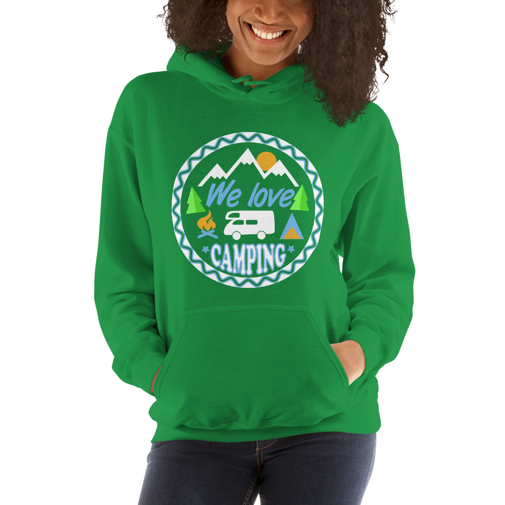 We Love Camping | Organic Hoodie