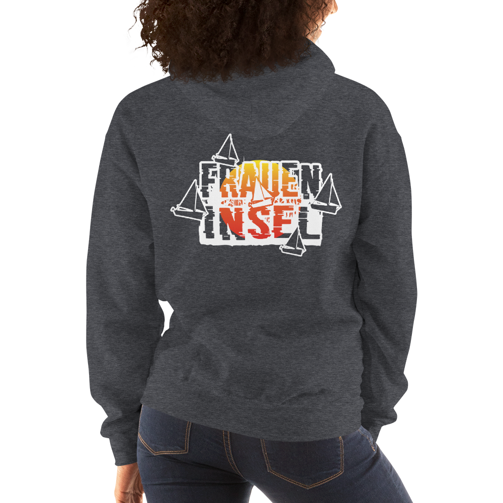 Fraueninsel Chiemsee | Organic Hoodie Rückendruck