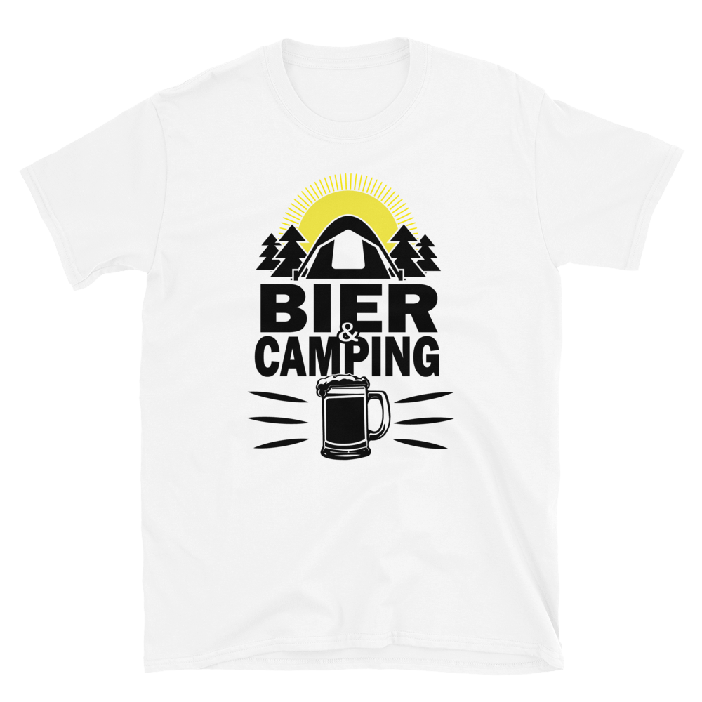Bier & Camping | Organic T-Shirt