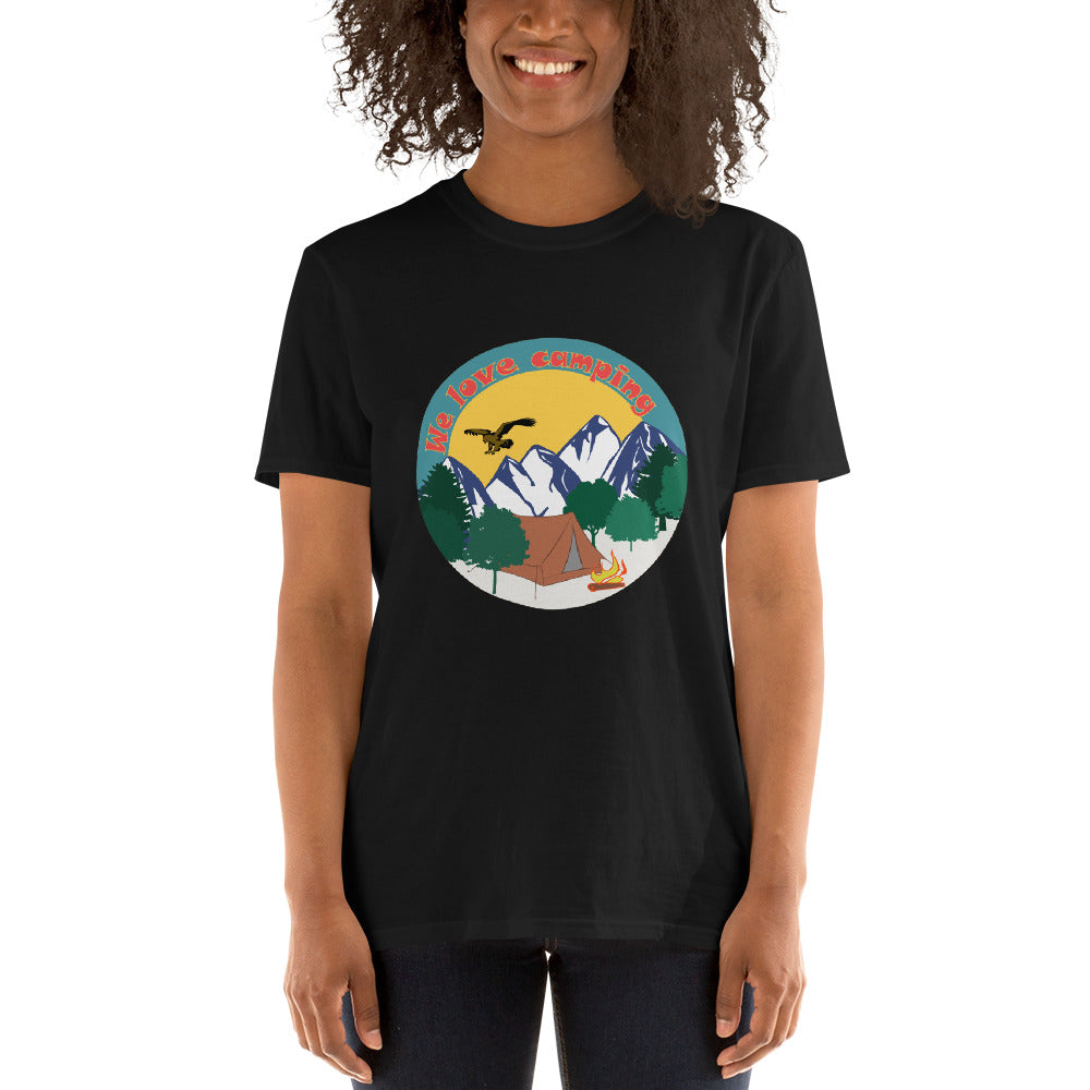 Unisex-T-Shirt - We love camping