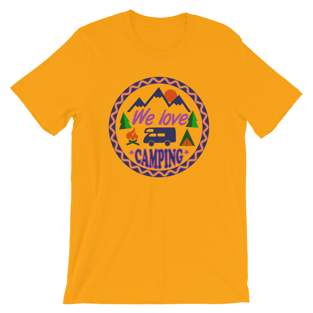 We Love Camping | Organic T-Shirt